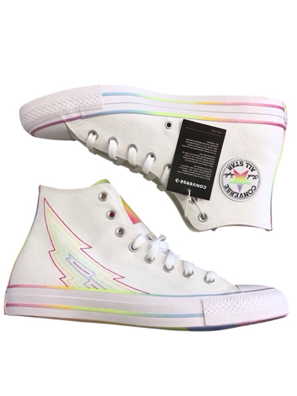 Converse Men’s 11.5 / Women’s 13.5 NWOT Chuck Taylor Pride High Sneakers Shoes
